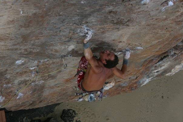definitely makes you whinge 7c, low tide wall