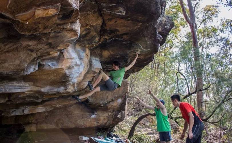 Love Gun 7c+, Alford's Point