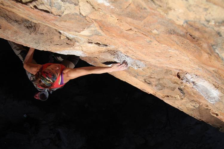Troc de i'lle 7a+, Blue mountains