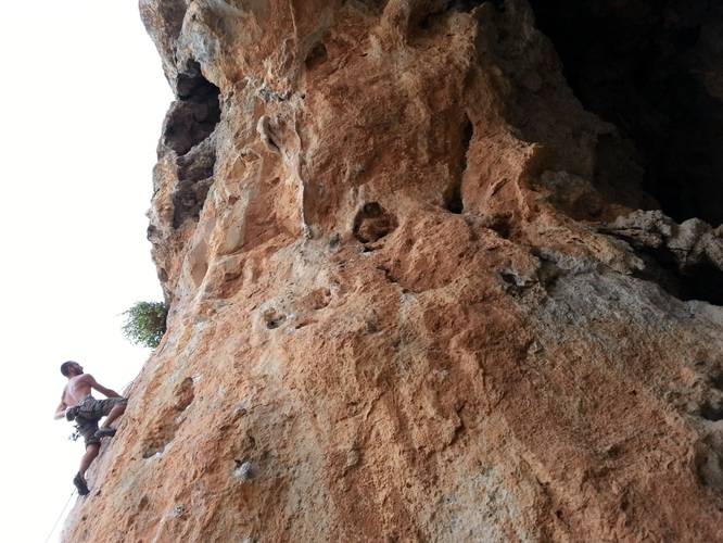 Barbarossa 7a+, Kalymnos