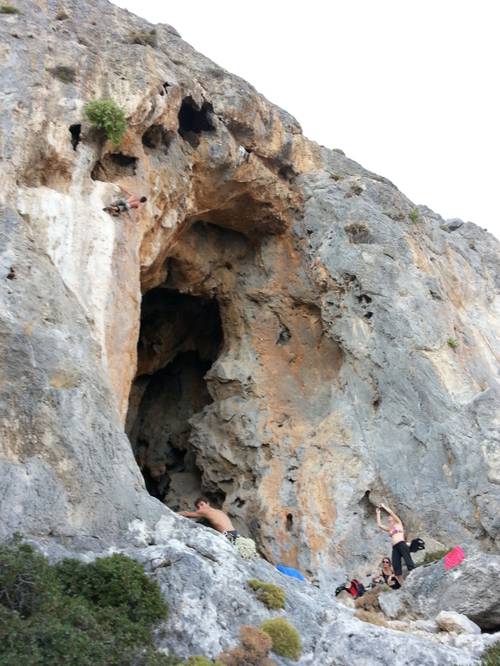 Barbarossa 7a+, Kalymnos