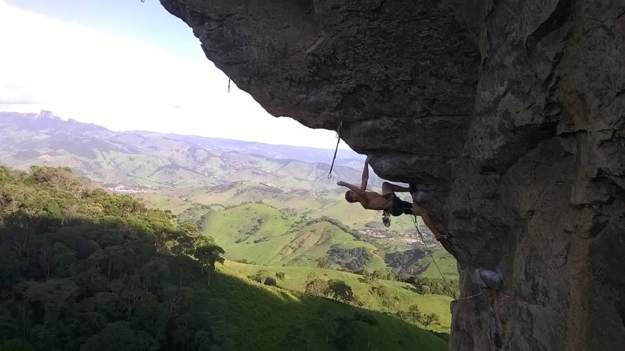 Juízo Final 7c+, Pedra da divisa