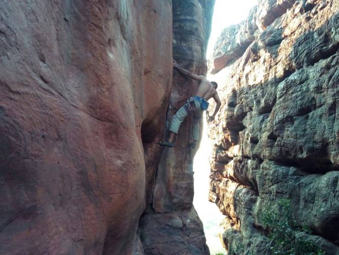 Easy rope 6c+, Badami