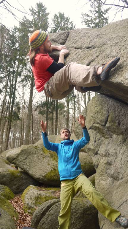 Direktes Dach 6b+, Odenwald