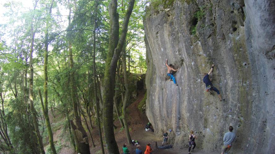 Komodowaran 7c, Frankenjura