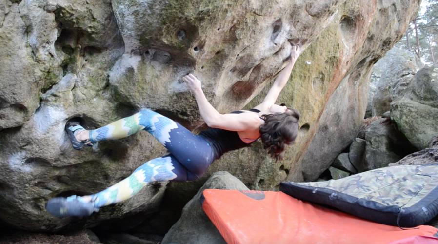 Beatle Juice 7a+ Franchard Cusiniere, Fontainebleau