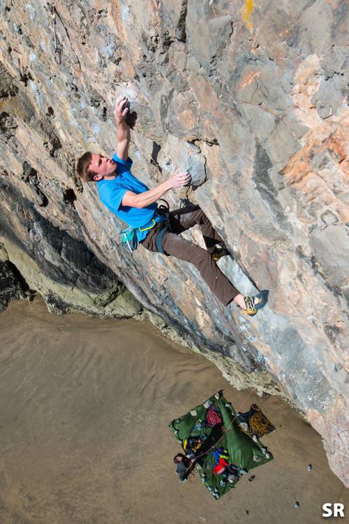 Euro fighter 8a+, Shipwreck Cove, Gower