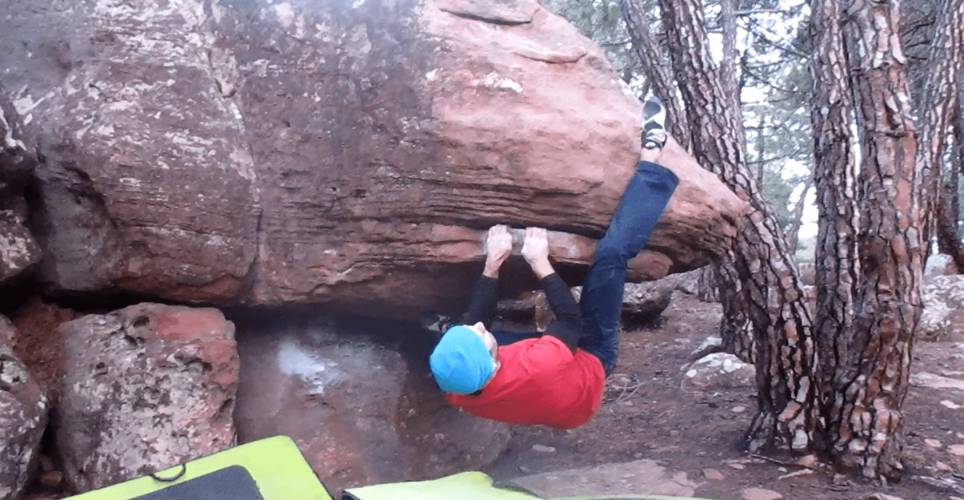 La morrena, Fb 6c bloc, Albarracín