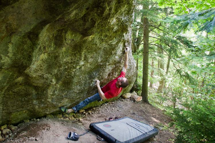 Lorelei 7a+, Steinerner Stadl