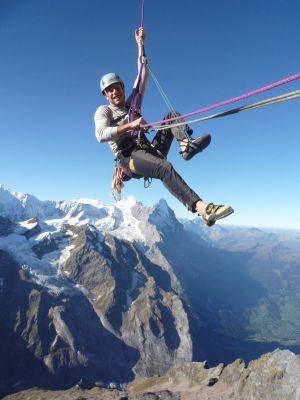 Unterwegs am Wetterhorn...