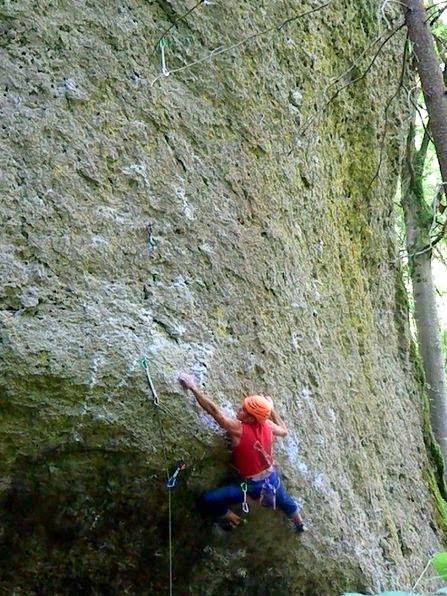 Hühnertod 8a. FRANKENJURA 2014