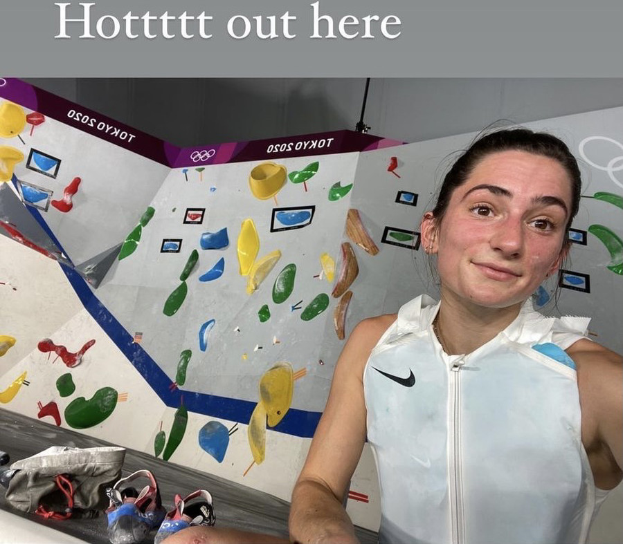 Kyra Condie reports from the first day of training